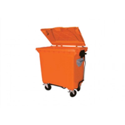 Plastik Çöp Kovası 770 Litre Pedallı